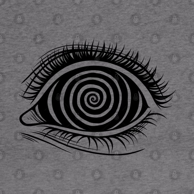 Psychedelic Eye. Spiral by OccultOmaStore